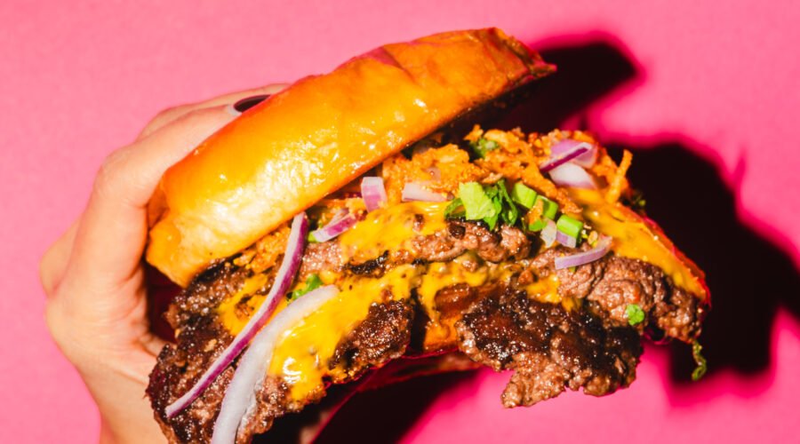 Wagyu Bangkok Double Smash Burger
